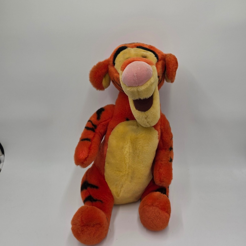 Disney Tigger Plush Toy Stuffed Animal Orange Black Stripes Classic‎ Character